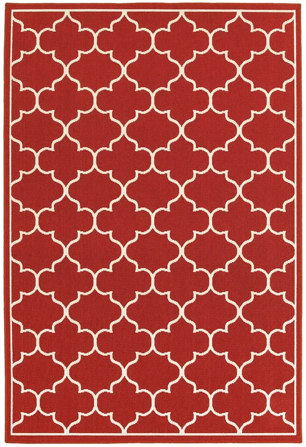 Meridian 7'10" Red Rug