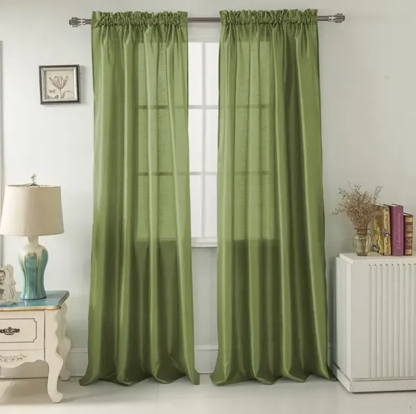 RT Designers Collection Nikki Premium Rod Pocket Curtain Panel