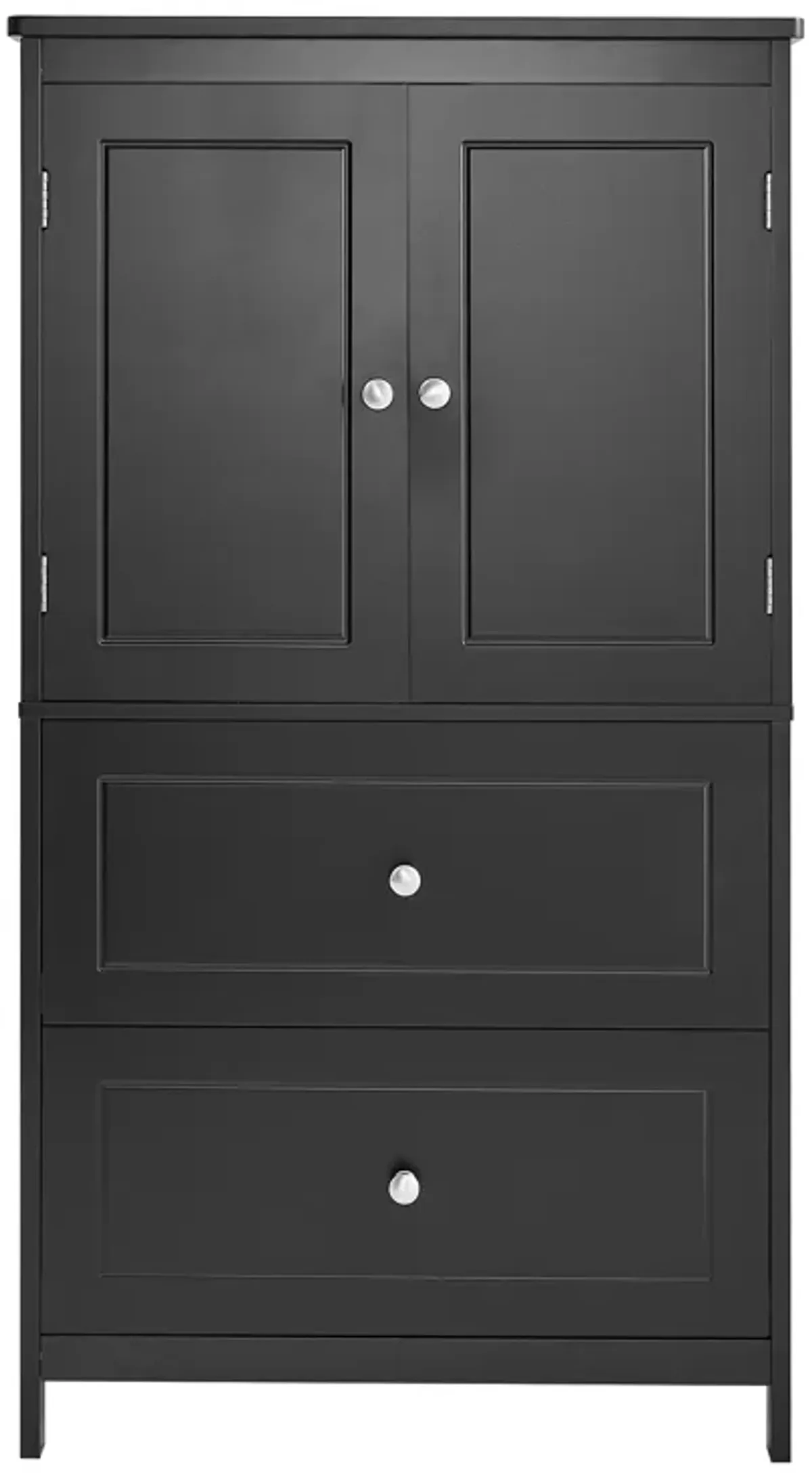 Merax Painted Finish Bathroom Storage Cabinet