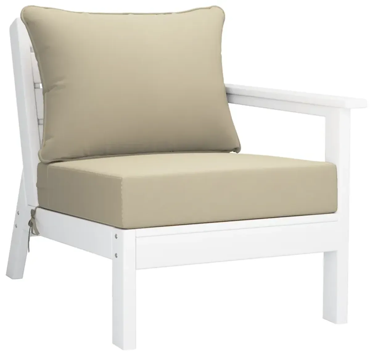 WestinTrends Outdoor 5-Piece Modular Sectional Patio Furniture Sofa Set