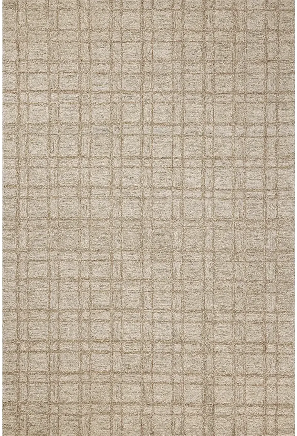 Polly POL-10 Khaki / Sand 2''3" x 3''9" Rug by Chris Loves Julia