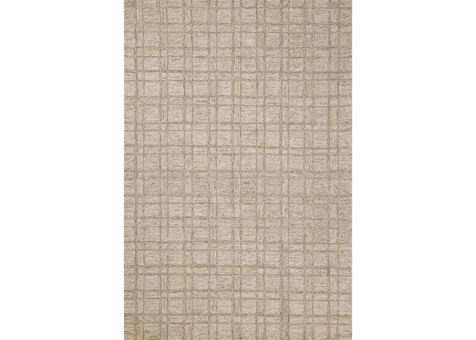 Polly POL-10 Khaki / Sand 2''3" x 3''9" Rug by Chris Loves Julia