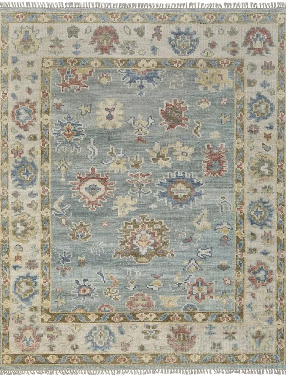 Fillmore 69CJF 12' x 15' Blue/Ivory/Yellow Rug