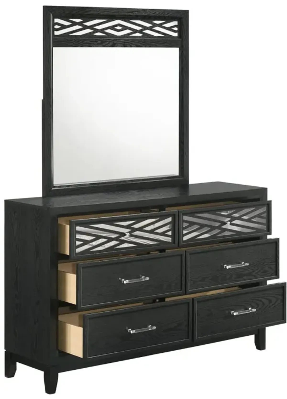 New Classic Furniture Obsidian Dresser-Black