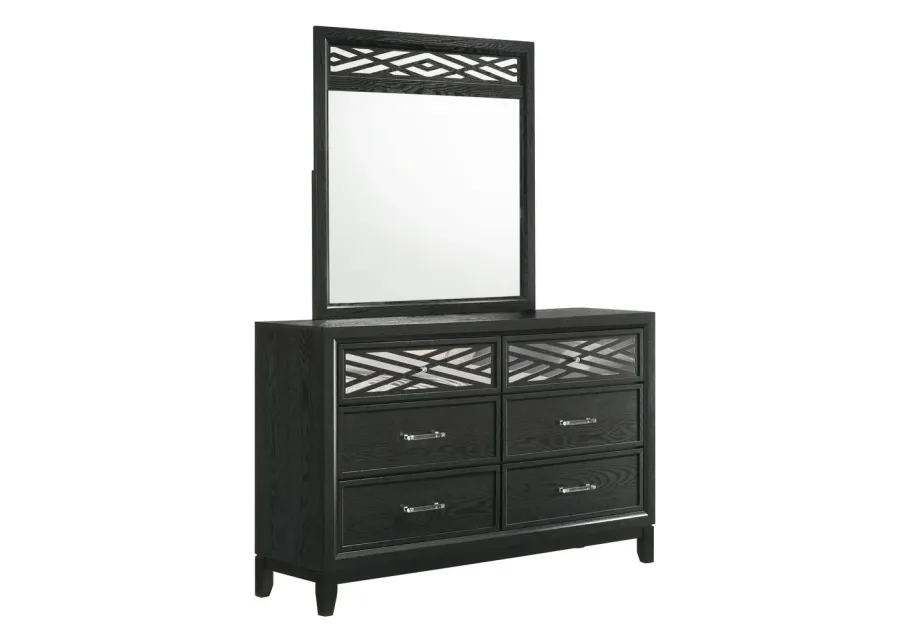 New Classic Furniture Obsidian Dresser-Black