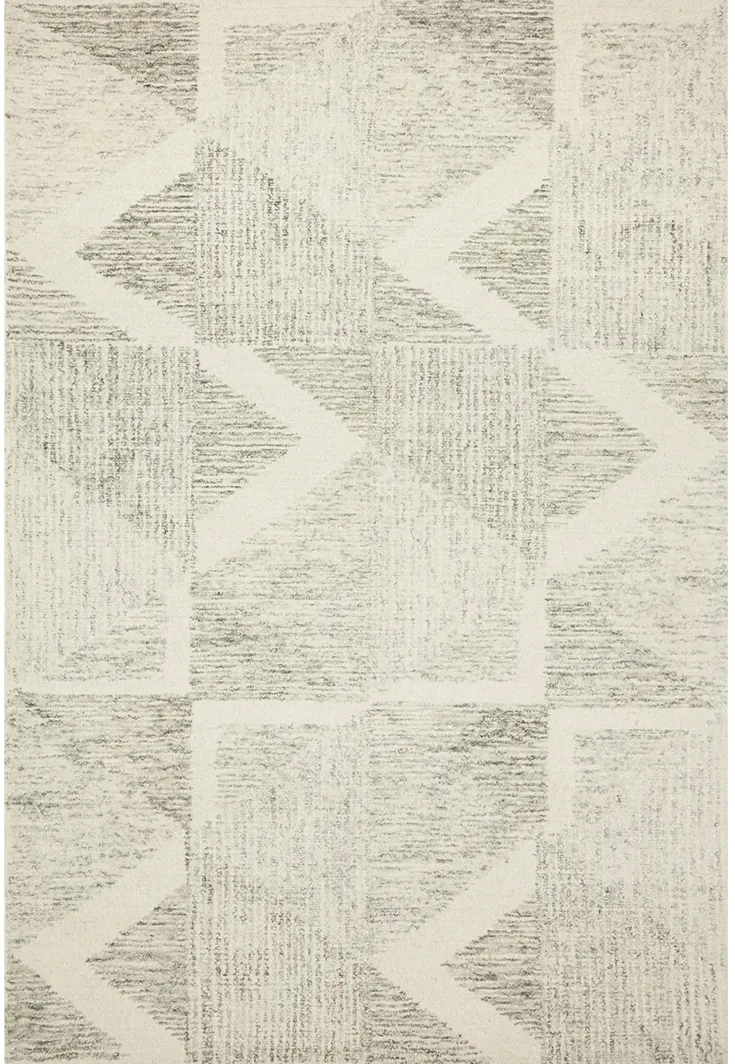 Milo Lt Grey/Granite 11'6" x 15' Rug