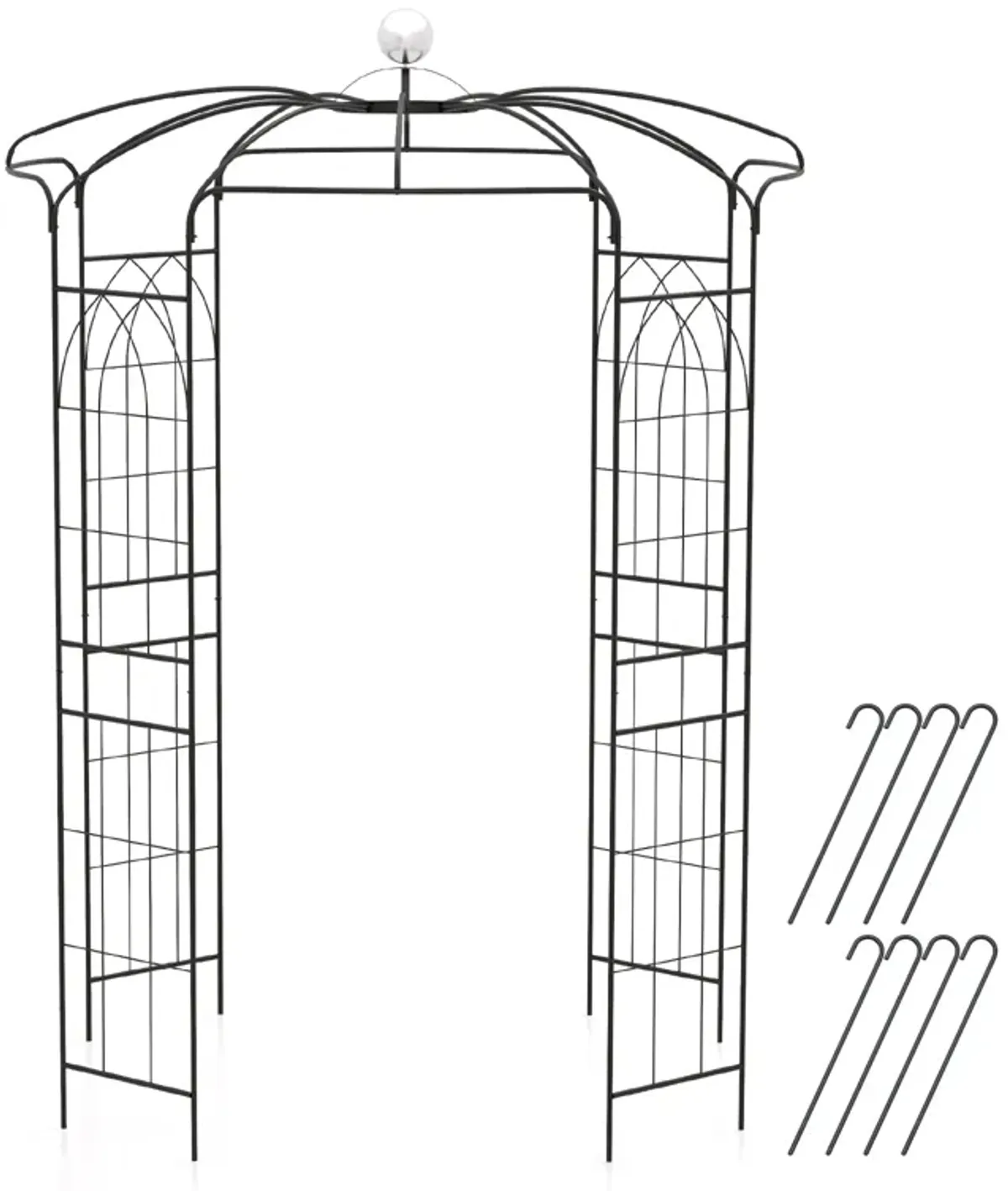 Birdcage Shape Gazebo for Climbing Plants and Wedding Ceremony Decoration