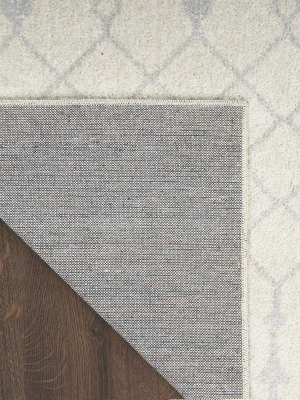 Astra Machine Washable ASW10 Ivory 9' x 12' Rug