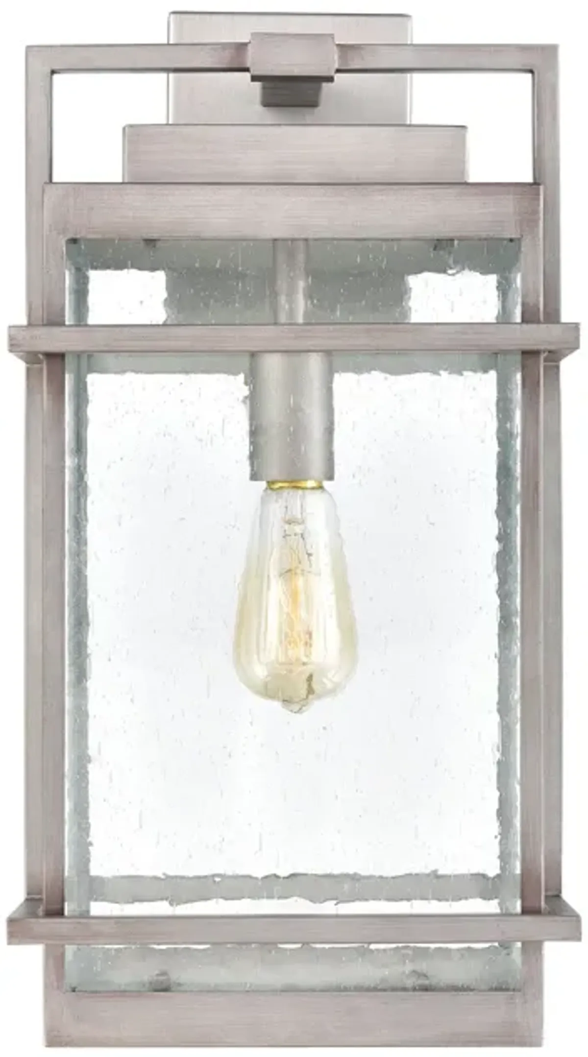 Breckenridge 22'' High 1-Light Silver Outdoor Sconce