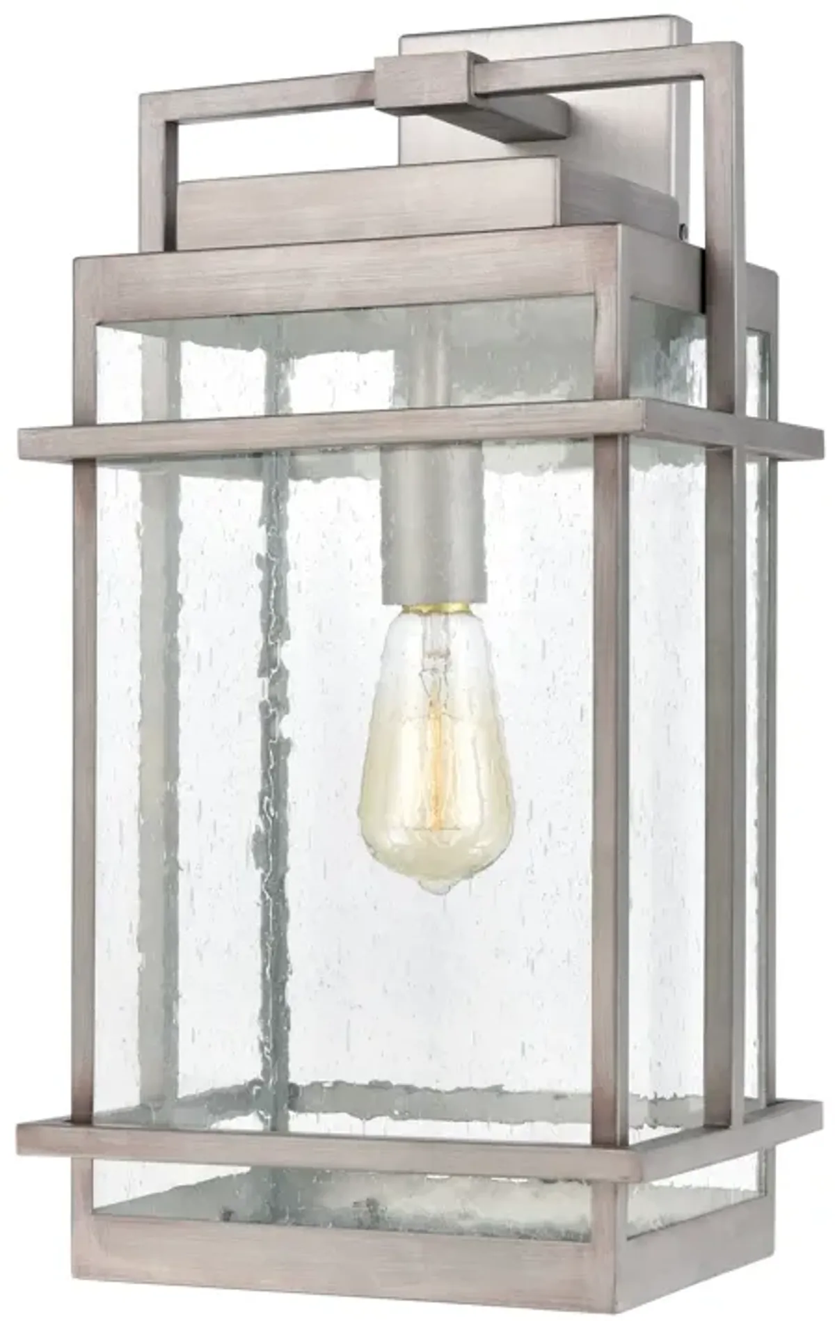 Breckenridge 22'' High 1-Light Silver Outdoor Sconce