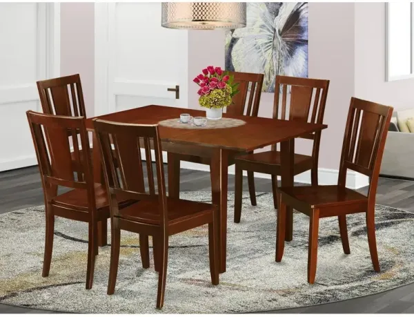 7 Pc Kitchen dinette set - Table with 6 Dining Table Chairs