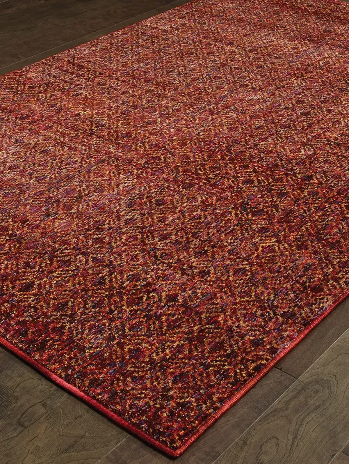 Atlas 8'6" x 11'7" Red Rug