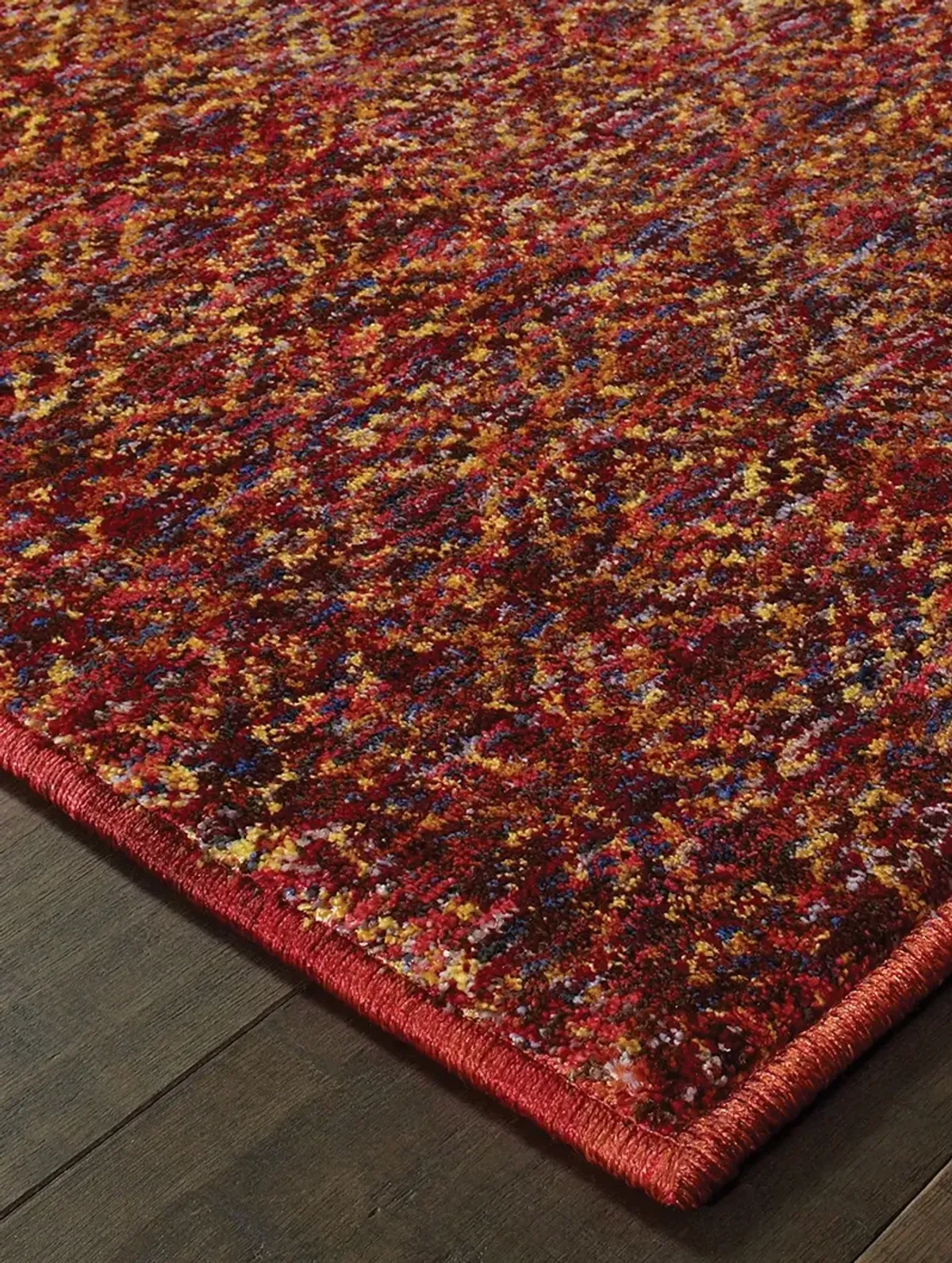 Atlas 8'6" x 11'7" Red Rug