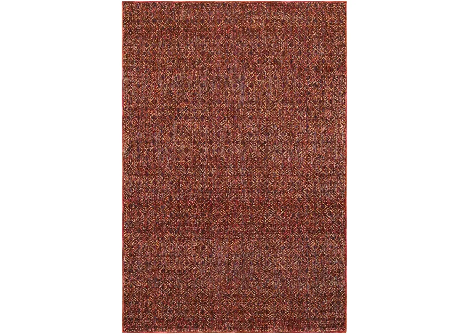 Atlas 8'6" x 11'7" Red Rug