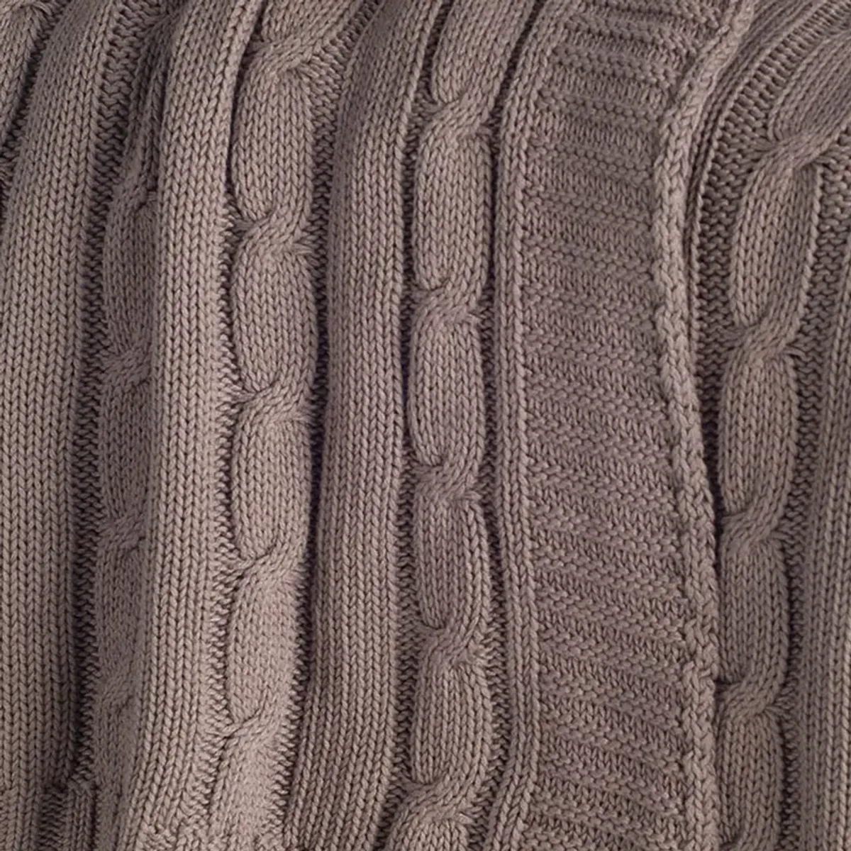Mocha 50" x 60" Throw Blanket