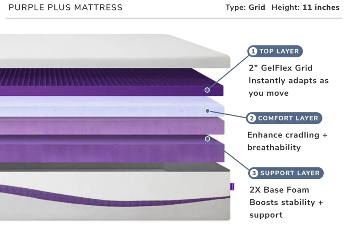 Purple Plus Cal King Mattress