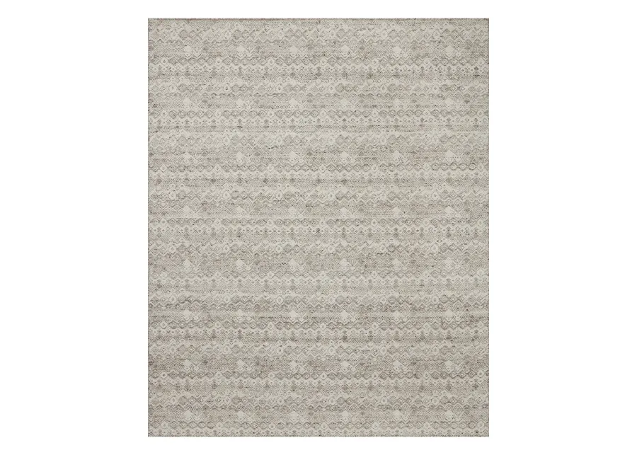 Raven RAV-03 Dove / Ivory 9''3" x 13' Rug by