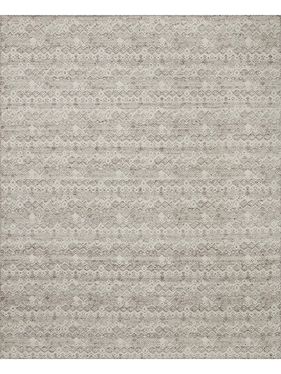 Raven RAV-03 Dove / Ivory 9''3" x 13' Rug by