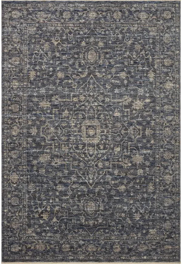 Sorrento Midnight/Natural 9'6" x 9'6" Round Area Rug