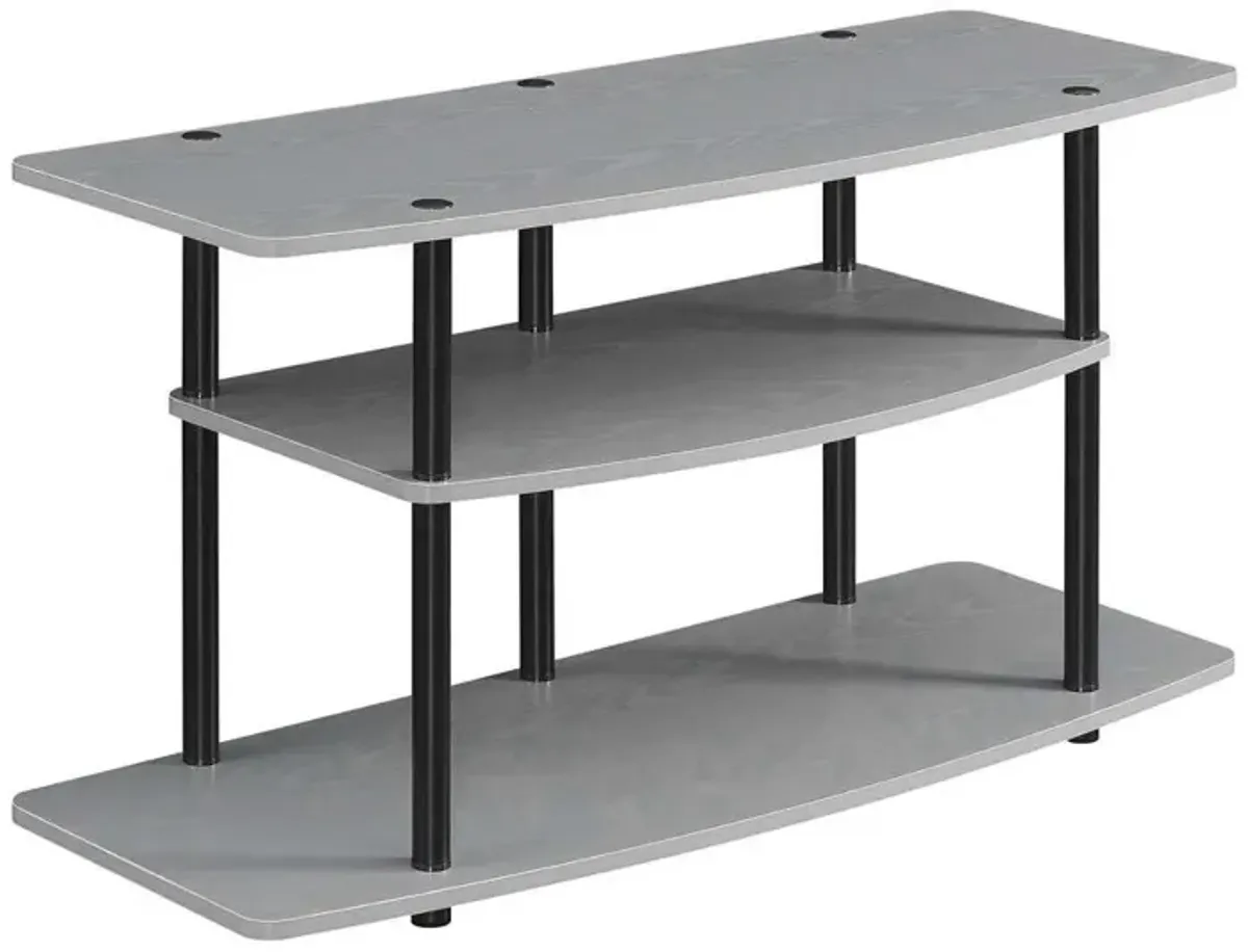 Convience Concept, Inc. No Tools 3 Tier Wide TV Stand for TVs up to 46 Inches