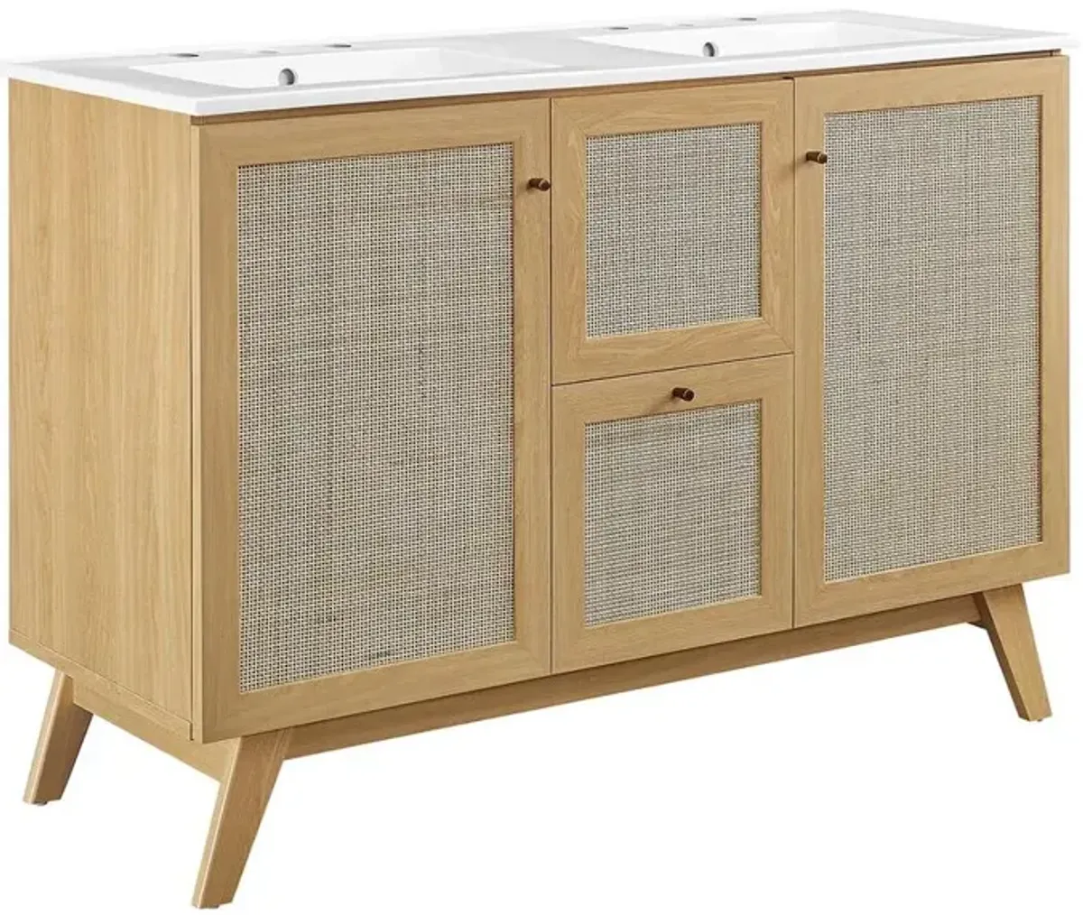 Modway Soma 48” Double Sink Bathroom Vanity
