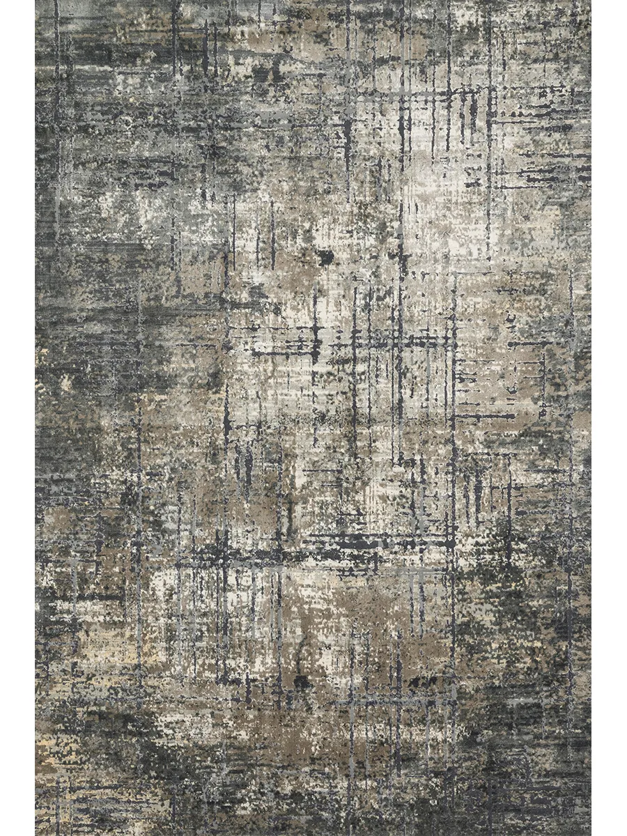 Cascade CAS02 Marine/Grey 6'7" x 9'2" Rug