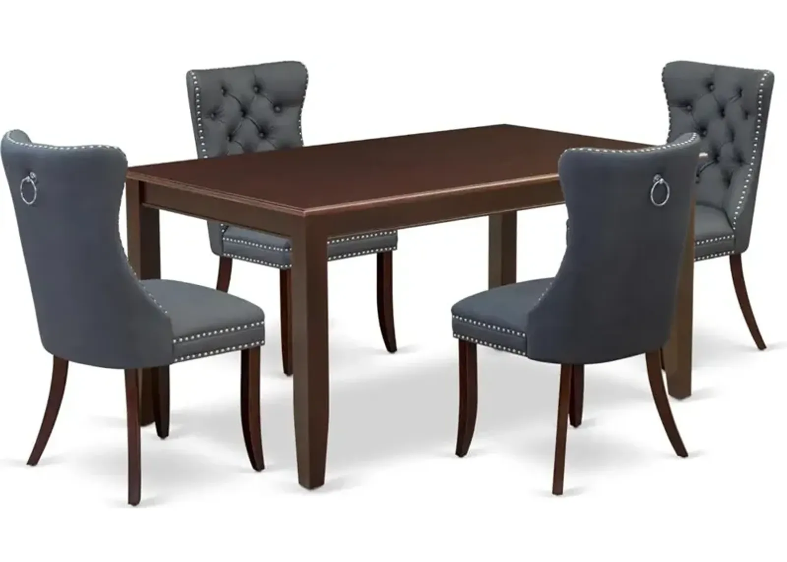 5 Piece Dining Set Consists of a Rectangle Kitchen Table