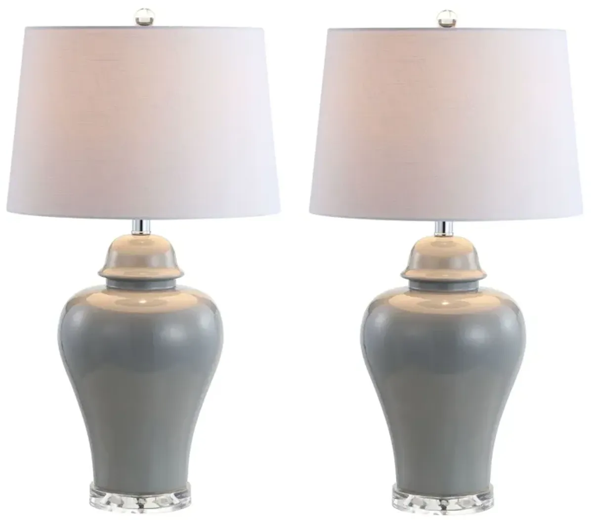 Winnie Ceramic Urn LED Table Lamp (Set of 2)