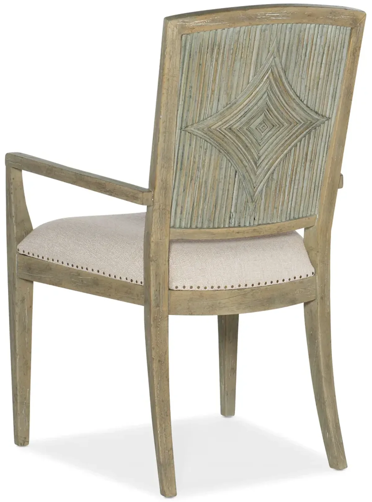 Surfrider Carved Back Arm Chair