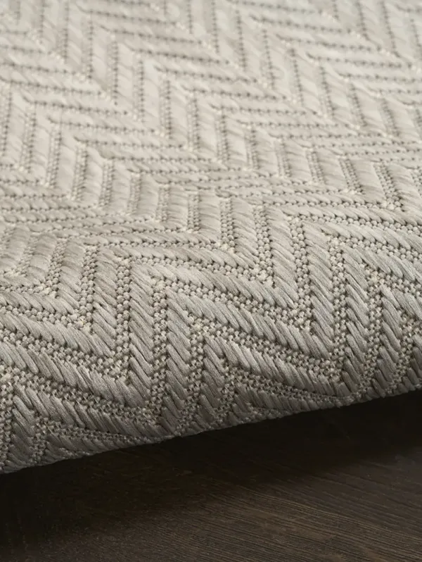 Horizon Indoor/Outdoor HOZ02 Gray 6' x 9' Rug