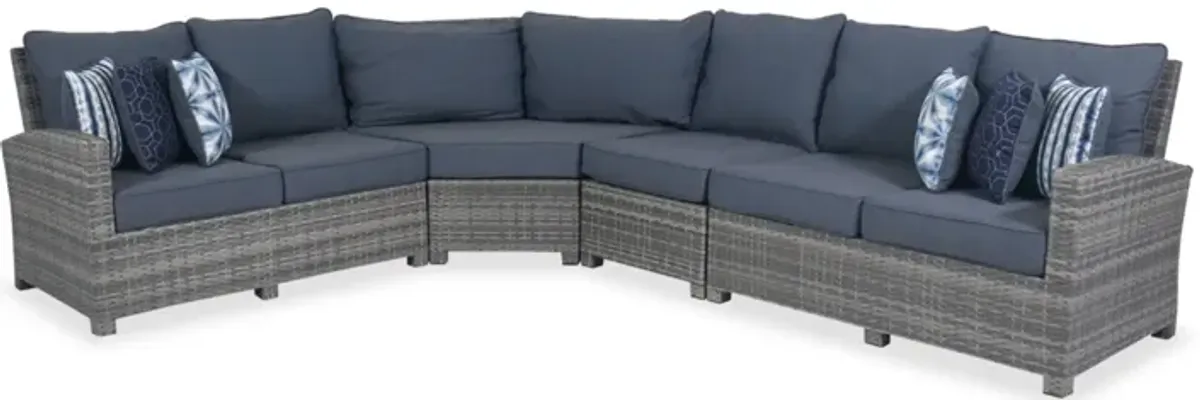 Salem Beach 4-Piece Sectional