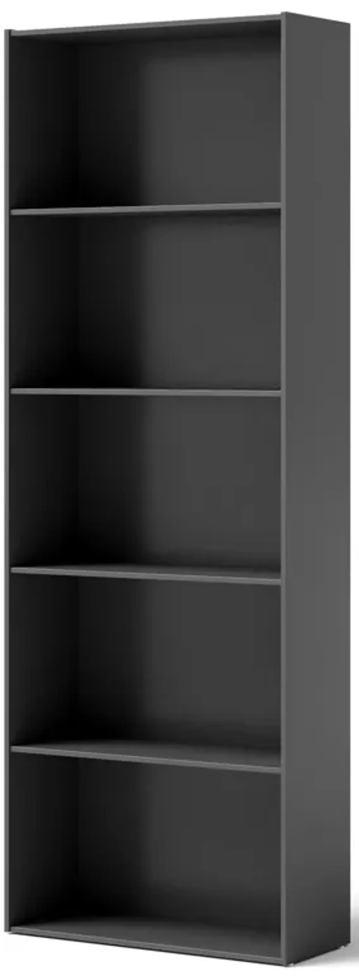 5-Shelf Storage Bookcase Modern Multi-Functional Display Cabinet Furniture