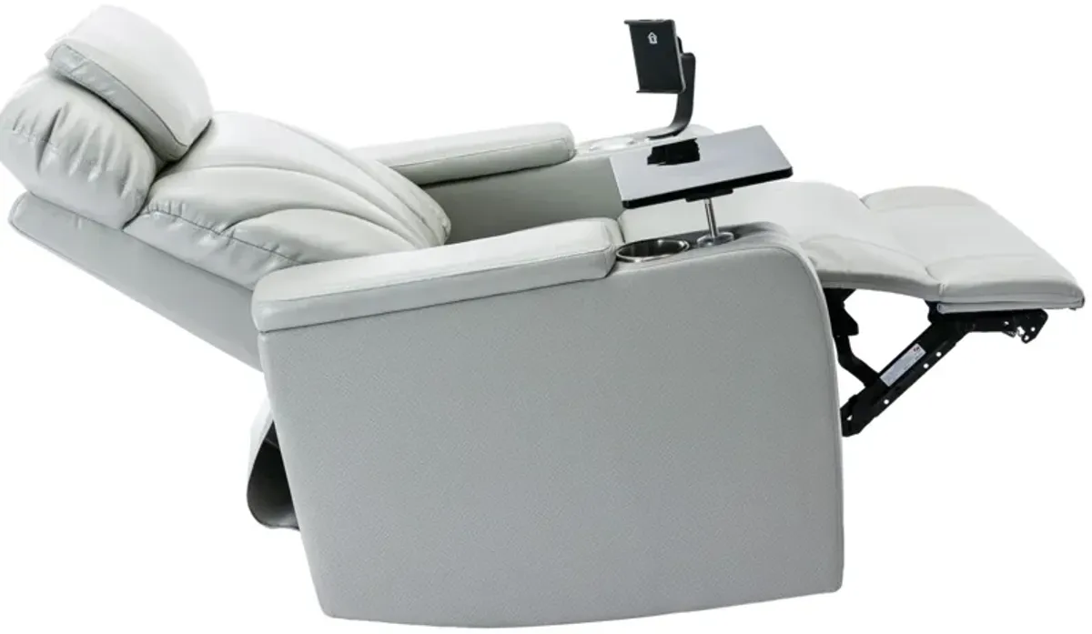 Merax Power Motion Recliner with USB Charging Port and Hidden Arm Storage