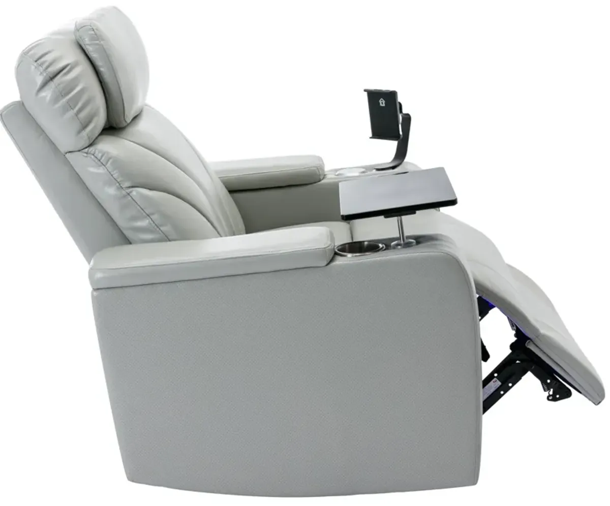 Merax Power Motion Recliner with USB Charging Port and Hidden Arm Storage