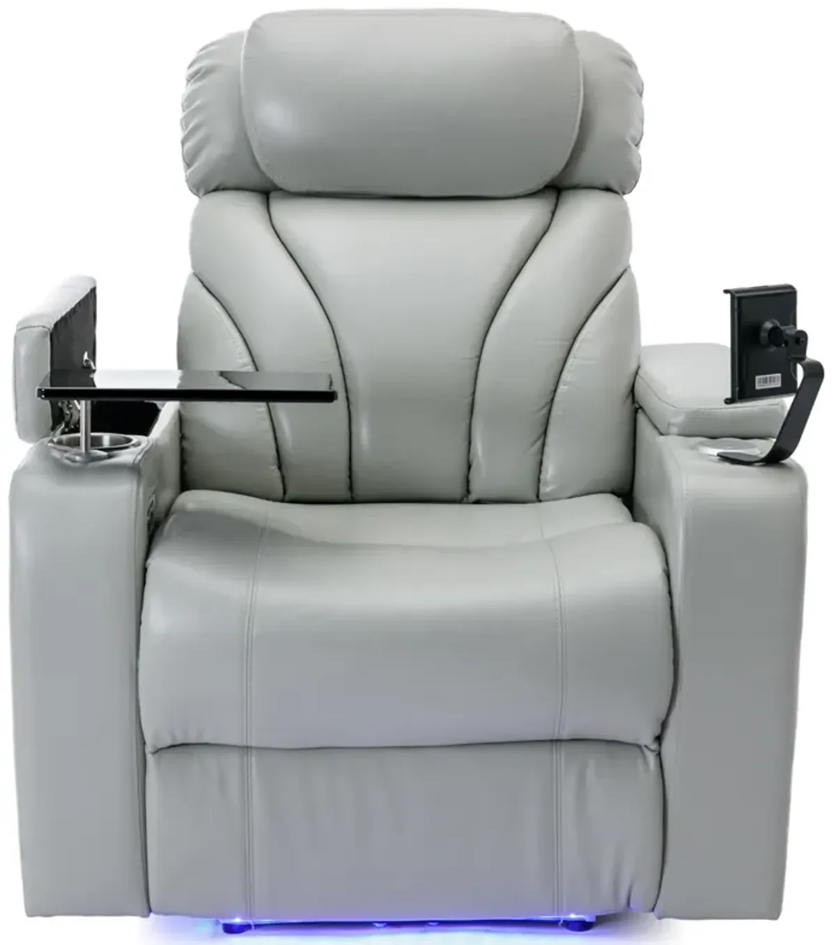 Merax Power Motion Recliner with USB Charging Port and Hidden Arm Storage