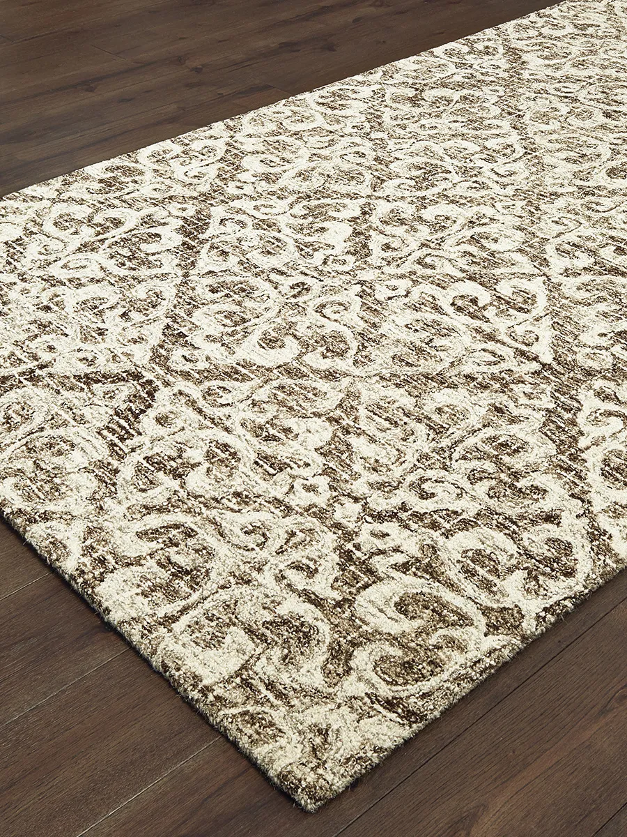 Tallavera 8' x 10' Brown Rug