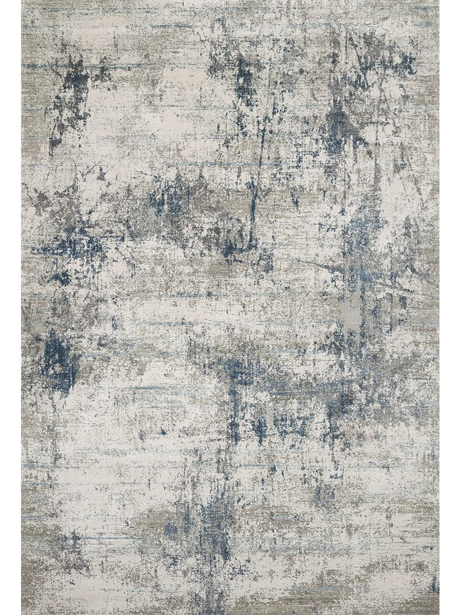 Sienne SIE02 Ivory/Ocean 5'3" x 7'8" Rug