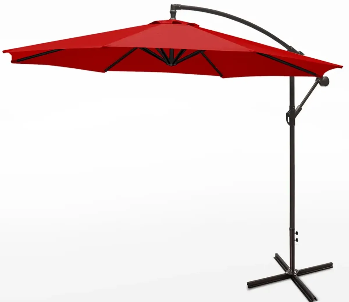 WestinTrends Westintrends 10 ft. Outdoor / Patio Cantilever Hanging Umbrella