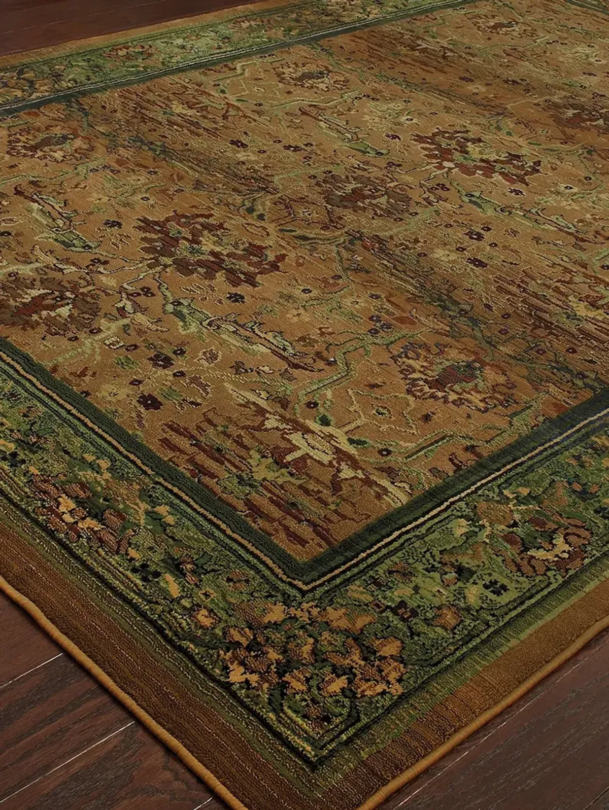 Kharma 6' Green Rug