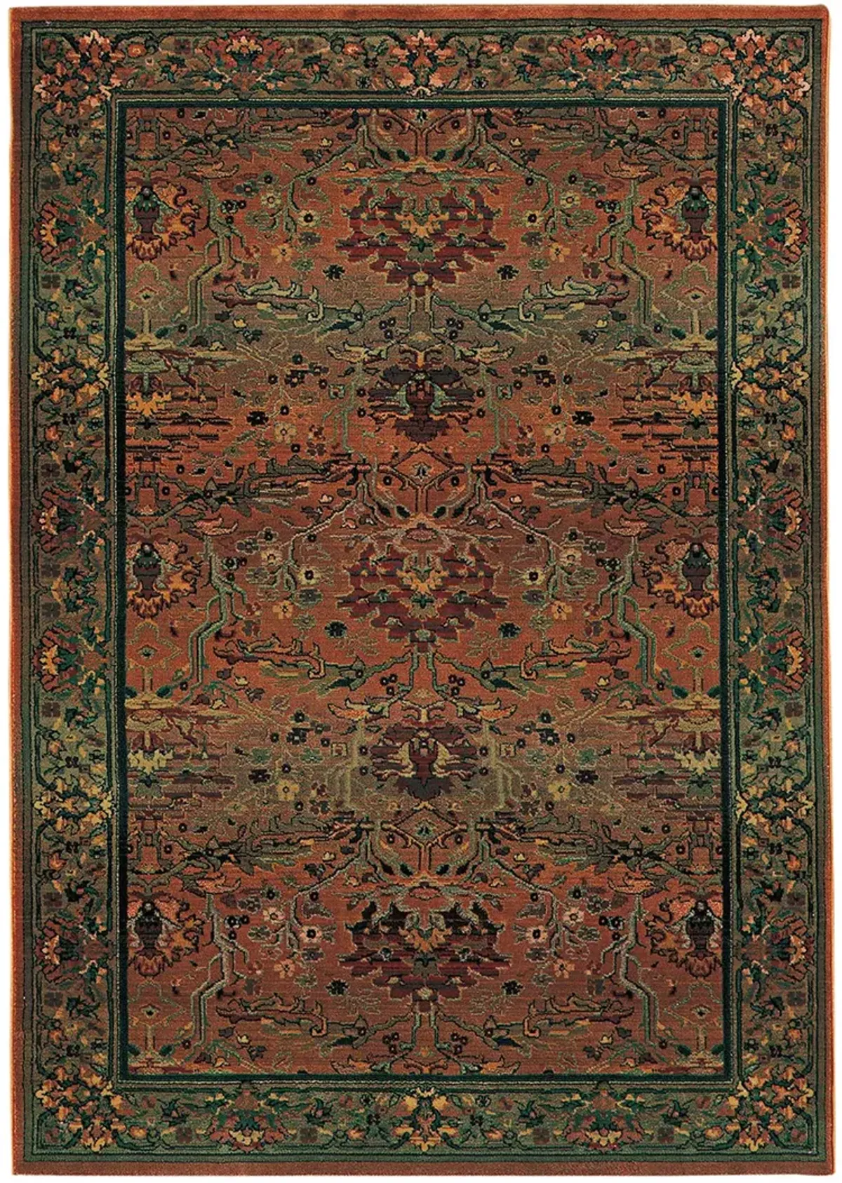 Kharma 6' Green Rug