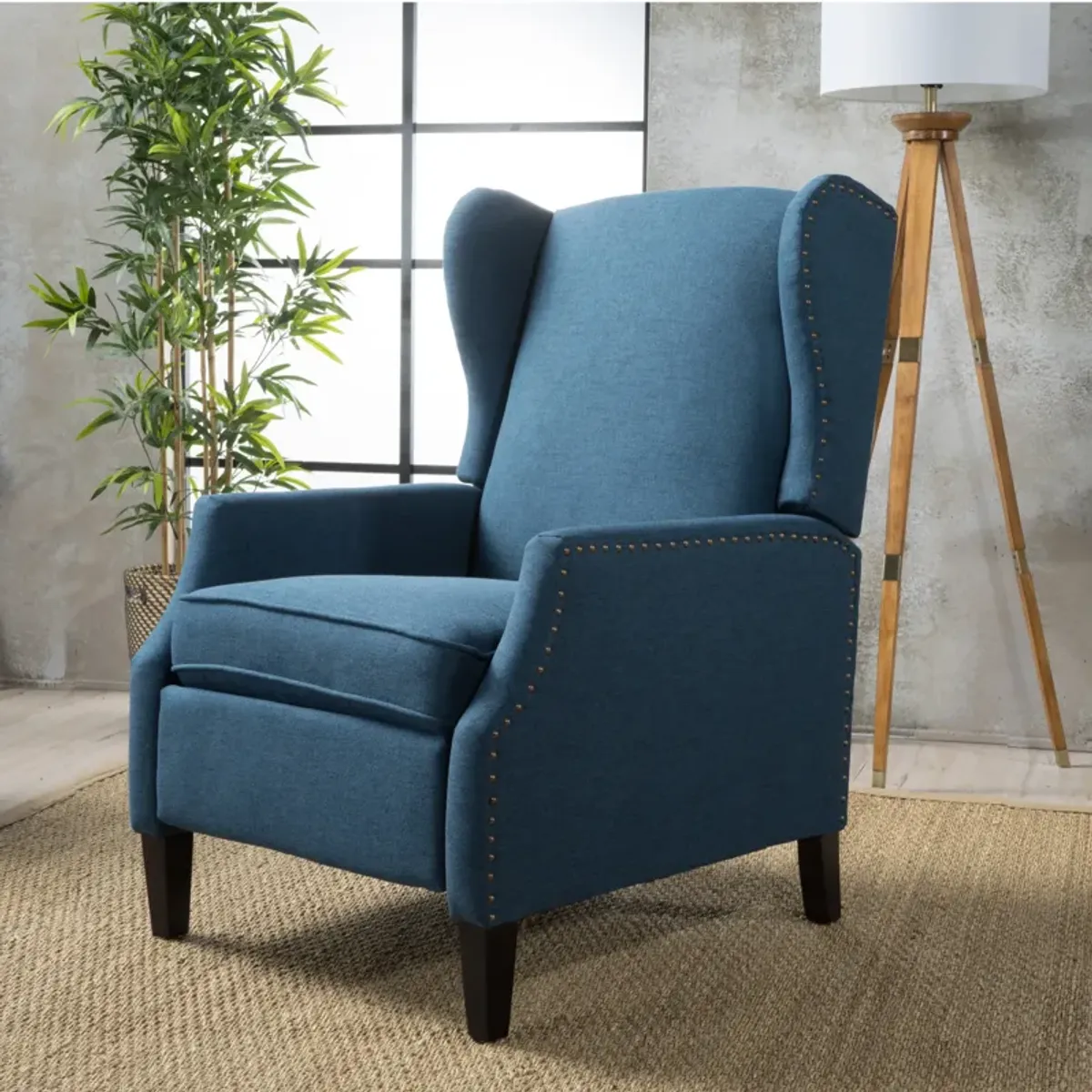 Merax Fabric Armchair Push Back Recliner