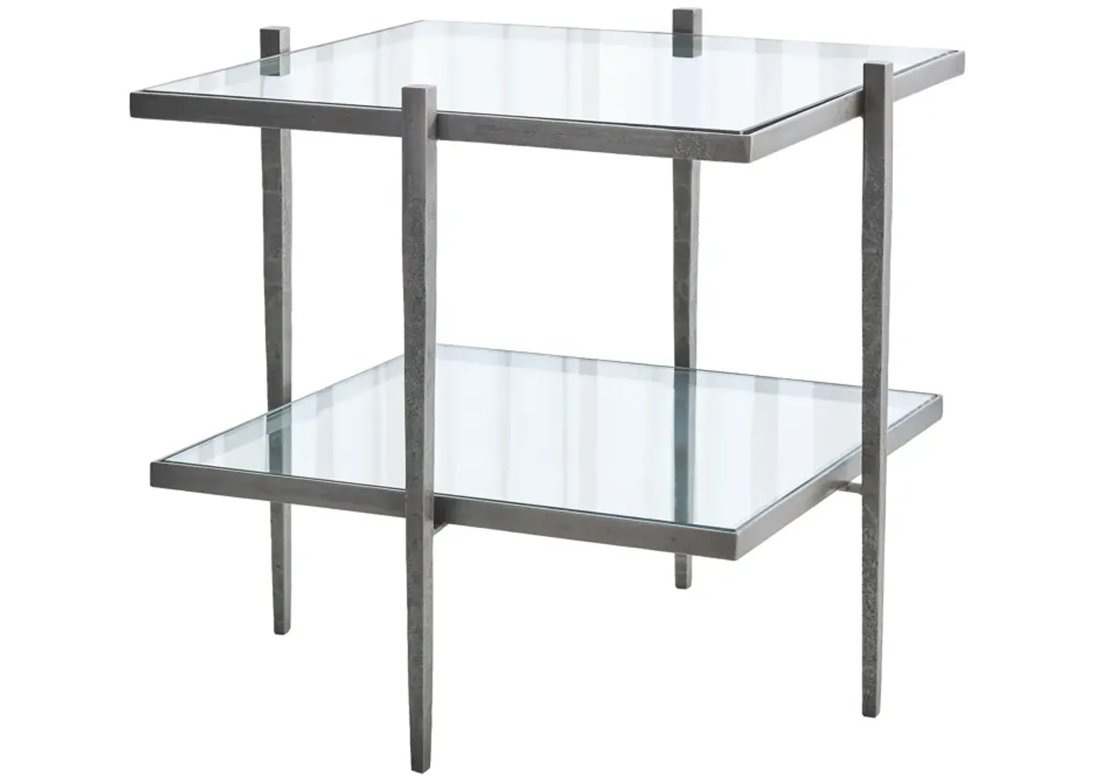 Laforge End Table- Silver