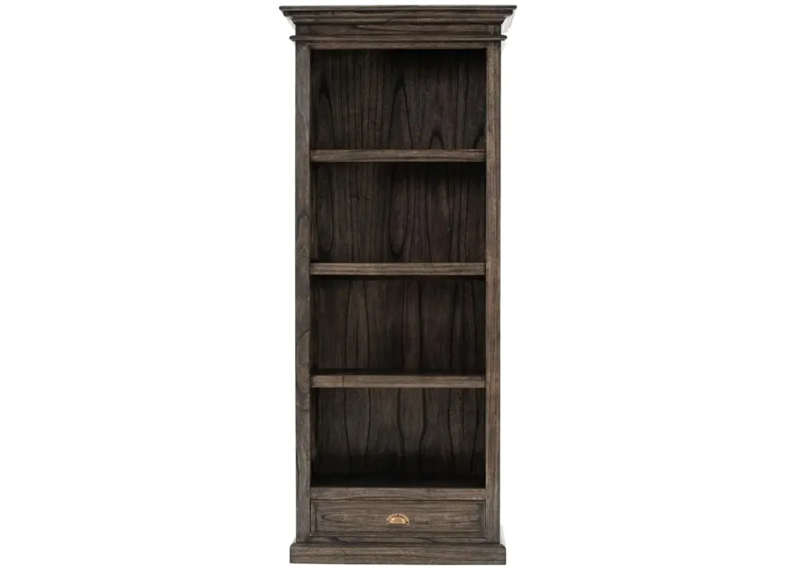 Belen Kox Sleek Noir Bookcase with Drawer, Belen Kox