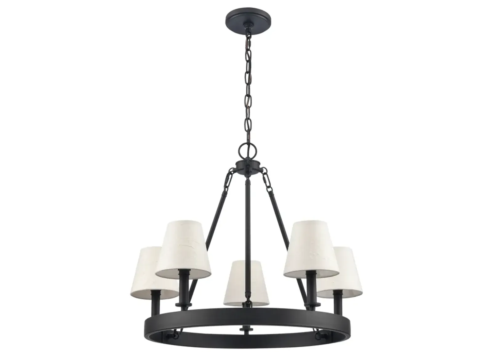 Rydell 24.5'' Wide 5-Light Chandelier