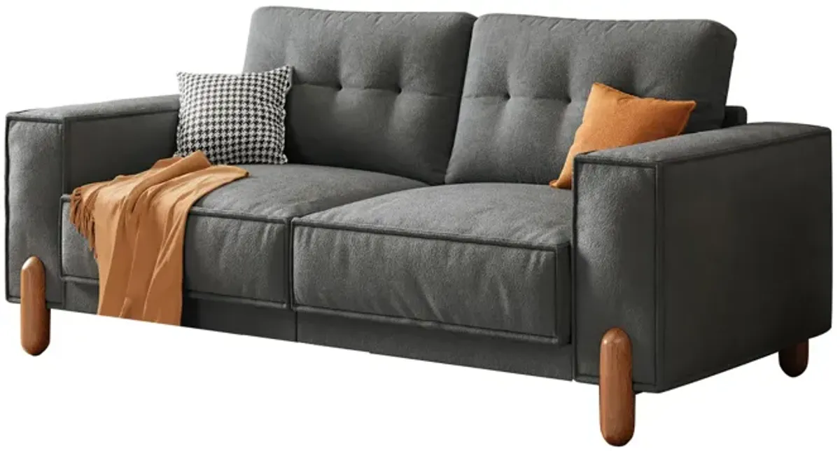 Merax Modern Upholstered Sofa Loveseat