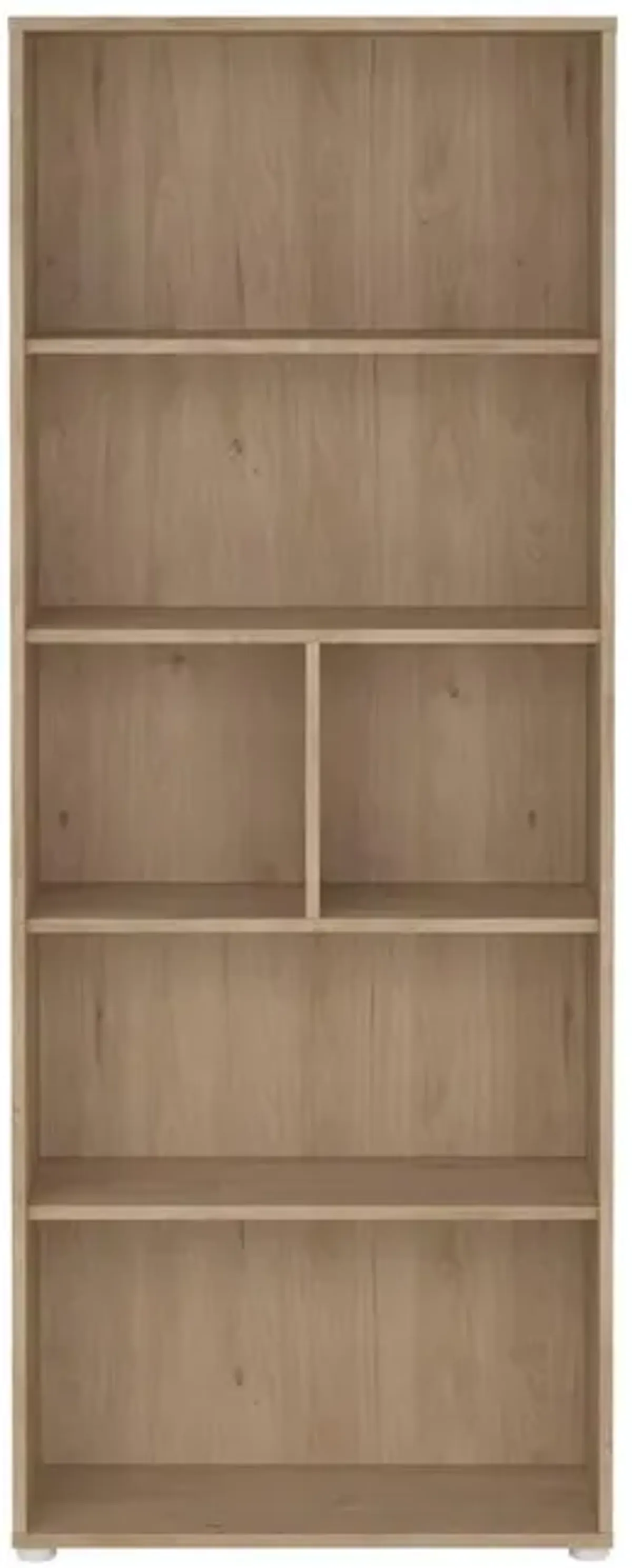 Tvilum Sign 6 Shelf Boockase, Home Office Storage, Jackson Hickory