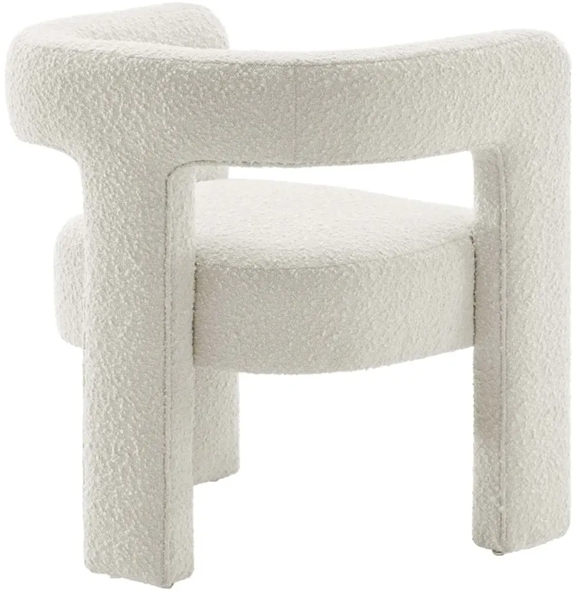 Kayla Boucle Upholstered Armchair