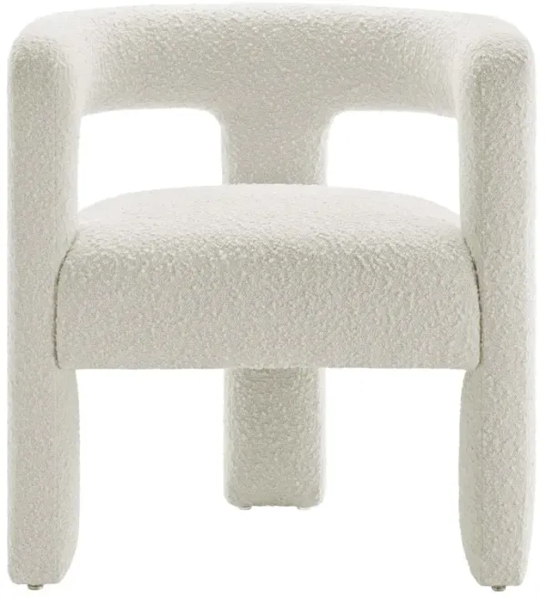 Kayla Boucle Upholstered Armchair