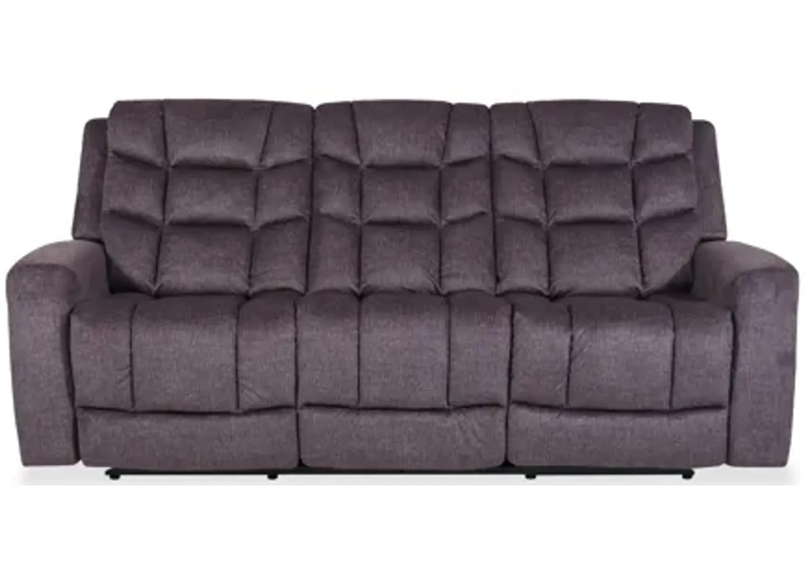 Fuzzy Dual Reclining Sofa