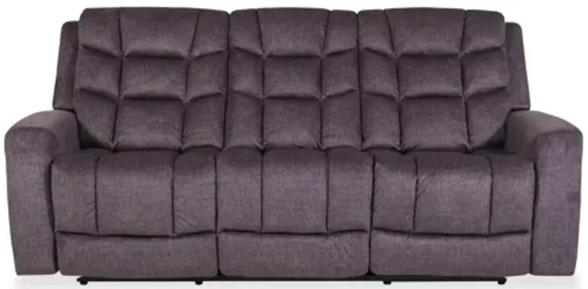 Fuzzy Dual Reclining Sofa